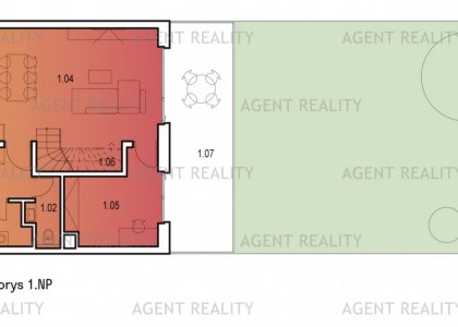 Prodej řadového domu se zahradou 5+kk, 135m2, ulice K Pískovně, Strančice