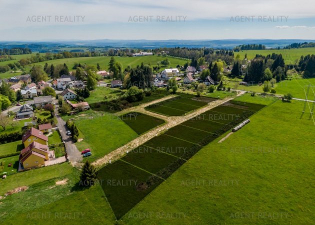 Prodej stavebního pozemku 213/36, 587 m2, obec Zádub-Závišín, Mariánské Lázně.