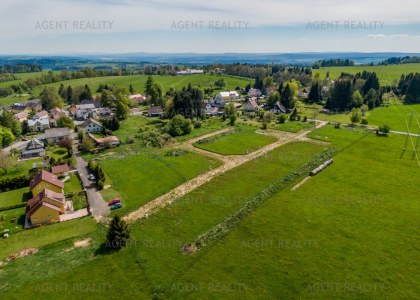 Prodej stavebního pozemku 213/36, 587 m2, obec Zádub-Závišín, Mariánské Lázně.