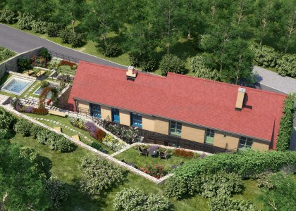 Prodej domu k rekonstrukci na butikový hotel, obec Karlštejn