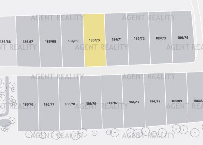 Prodej stavebního pozemku 186/70, 840m2, Slaný - Dolín