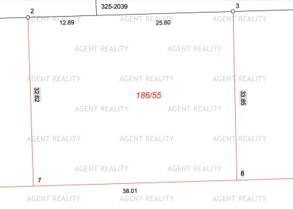 Prodej stavebního pozemku 186/55, 1 268 m2, Slaný - Dolín