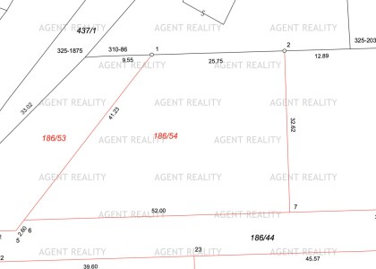 Prodej stavebního pozemku 186/54, 1 247 m2, Slaný - Dolín