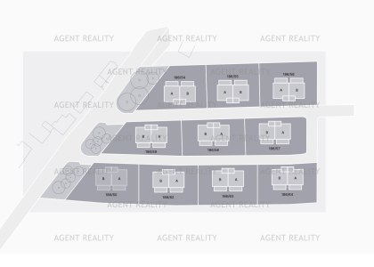 Prodej stavebního pozemku 186/60, 1 228 m2, Slaný - Dolín