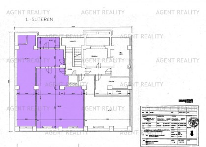 Pronájem nebytového prostoru 338m2 s výlohami a skladem 227m2 v oblíbené lokalitě P2-Vinohrady 