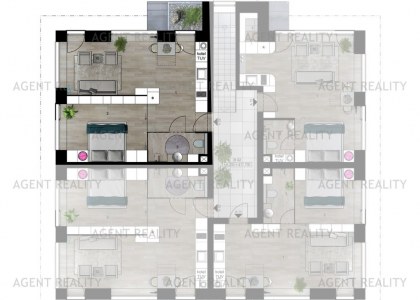 Prodej bytu 2+kk v rezidenčním projektu Kaplického, Liberec-Dubí