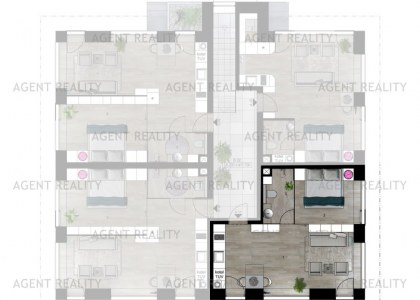 Prodej bytu 2+kk v rezidenčním projektu Kaplického, Liberec-Dubí